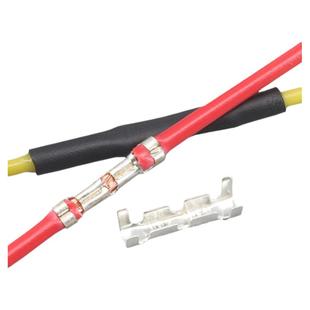 汽车中间接头电子电线线束中间对接冷压端子延长线加长插簧连接器