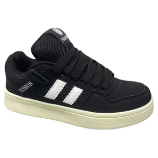 面包鞋男女情侣休闲板鞋国潮2025春秋新款黑白大舌头小众运动单鞋