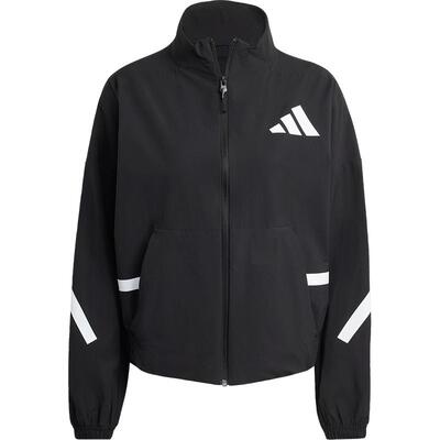 Adidas/阿迪达斯官方正品W Z.N.E. WV TT女士梭织立领外套KE4882