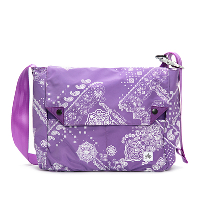 madthe腰果花系列大容量邮差包