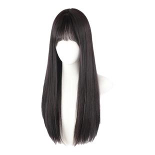 假发女长发假发全头夏网红自然全头套时尚黑长直仿真发