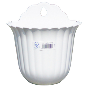 爱丽思系列PP树脂波浪花边WALL壁挂花盆爱丽丝垂吊吊兰加厚花盆