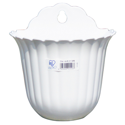 爱丽思系列PP树脂波浪花边WALL壁挂花盆爱丽丝垂吊吊兰加厚花盆