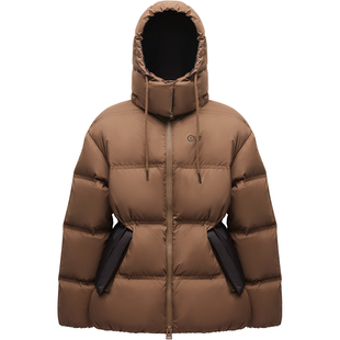 【设计师联名】LINC金羽杰羽绒服女款冬季新款泡芙感短款羽绒服女