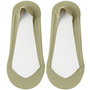 隐形袜子女夏季薄款硅胶不掉跟防滑脱纯棉袜底超浅口船袜单鞋冰丝