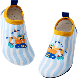 儿童沙滩鞋宝宝溯溪鞋袜男童女童防滑防撞涉水鞋速干海边赶海装备