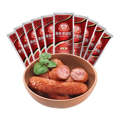 百年老字号 秋林.里道斯正宗哈尔滨红肠80g 始于1900年