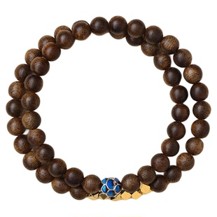 【杭州灵隐】王菲同款天然奇楠沉香木手串女款沉水级转运招财手链