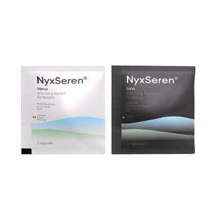 NyxSeren晨星夜月7天便携装/14袋*2粒 昼夜节律PQQ麦角硫因御龄