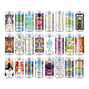 伯灵顿暴龙末日四倍浑浊IPA狮身人面/无形潮汐美国进口精酿啤酒