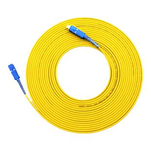 光纤跳线SC-SC电信级尾纤单模单芯鑫爱创双芯网络跳线FC-ST光纤线方转方转圆光钎延长线铠装万兆光纤跳线lc