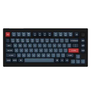 keychron V1MAX三模热插拔Gasket客制化机械键盘82键VIA改键RGB