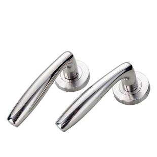 卧室房门锁家用房间木门锁室内通用型现代锁具304不锈钢分体门锁