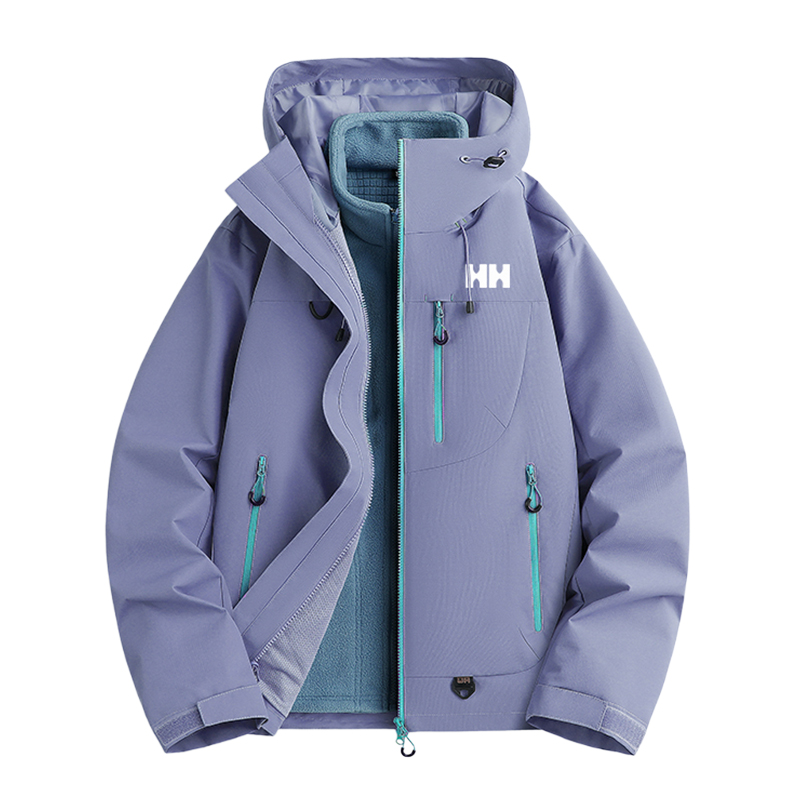 官方正品HH冲锋衣女2025新款秋冬三合一防风防水户外爬山穿搭外套