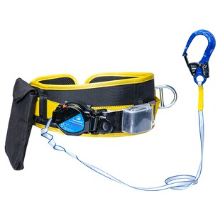 单腰速差式安全带高空作业防坠落保险带安全绳带挂钩套装建筑工地