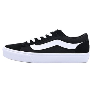 VANS范斯新款Vero LS经典黑色复古低帮街头男鞋板鞋子VN000Y7HBA2