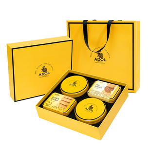 ADOL艾许黄油曲奇饼干小花曲奇零食点心休闲零食品伴手礼送礼套装