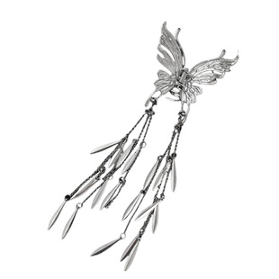 中华娘头饰新中式蝴蝶流苏抓夹2025新款女苗族演出发夹中国风夹子