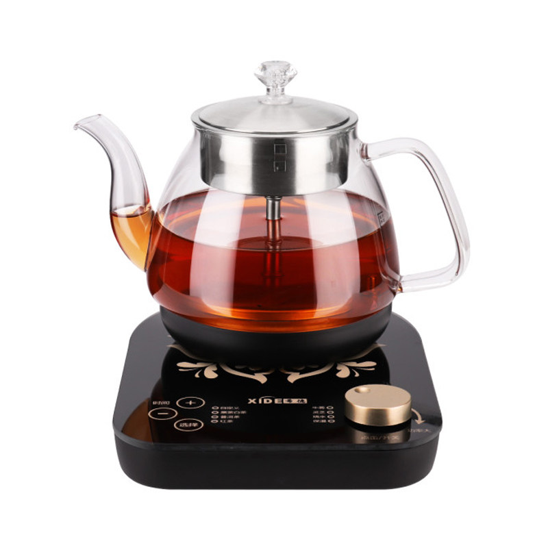 蒸茶壶喷淋式蒸汽玻璃煮茶器安化黑茶专用煮茶壶家用全自动多功能
