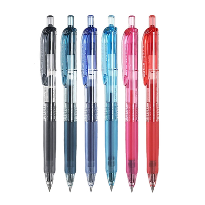 【自营】UNI三菱UMN105中性笔按动式学生用uniball按动笔0.5mm刷题考试黑笔按动式子弹头文具考试耐光刷题笔