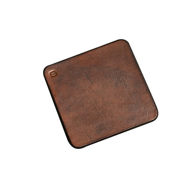 几席之上美鞍牛皮杯垫杯托