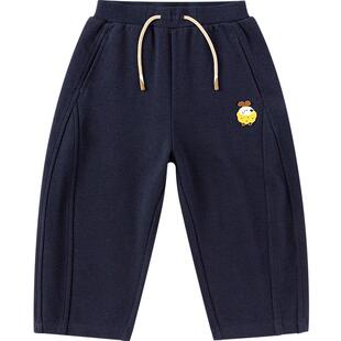 【商场同款】巴拉巴拉童装儿童长裤男童2026年新款春装宽松气球裤