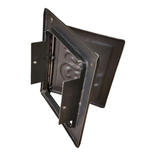 农村柴火灶灶门家用火门加厚柴炕门灶台门柴火炉门钢板挡风门开关