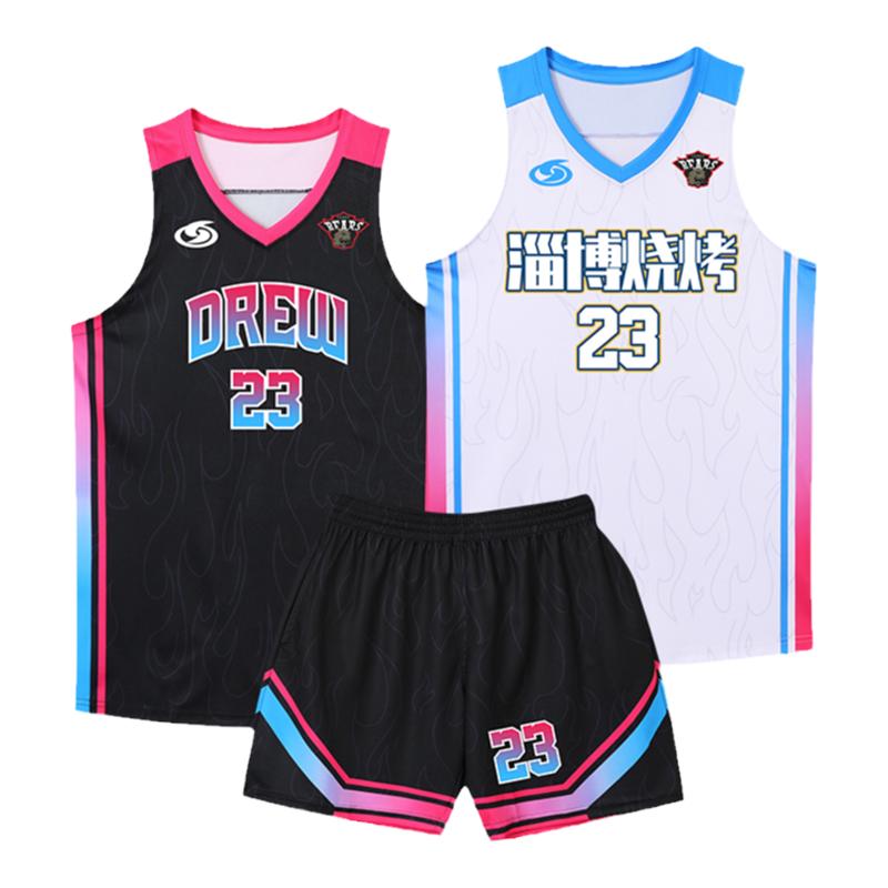 夏季篮球服定制套装男士美式速干球衣学生订制比赛队服青少年背心