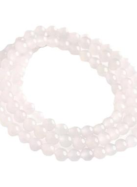 天然老料羊脂玉和田玉多圈手串女