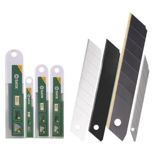 世达美工刀刀片工业用大号18mm不锈钢美工刀片小号壁纸刀片裁纸刀