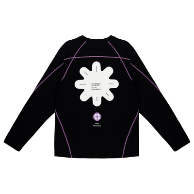 MIICHOUS运动抗菌纯棉长袖T恤