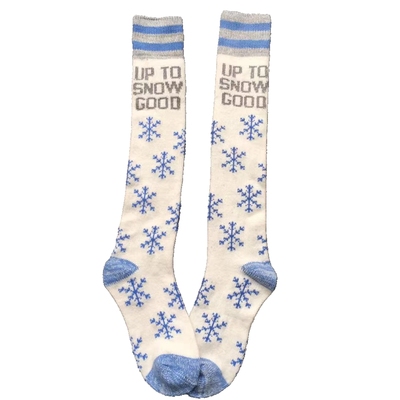 日系软绵绵冬季加厚长筒袜子