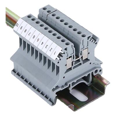 ZB5数字标记条标识条UK接线端子配件 UK3N ST2.5通用号码标签条