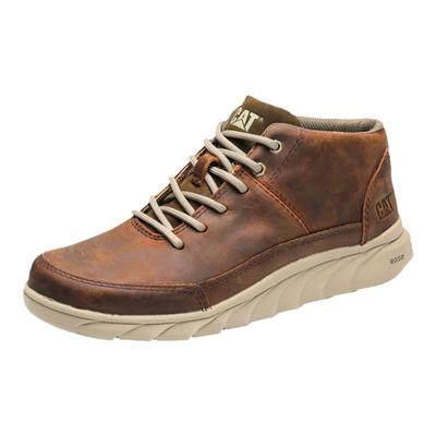 春秋季复古风中帮真皮休闲鞋