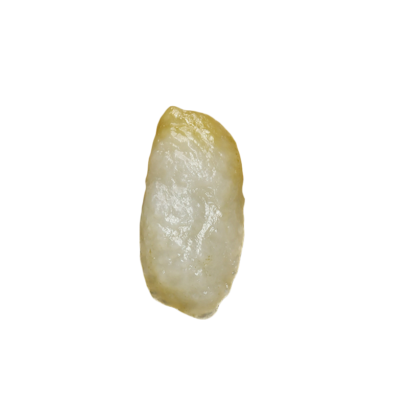 和田玉天然戈壁糖白原石玩料