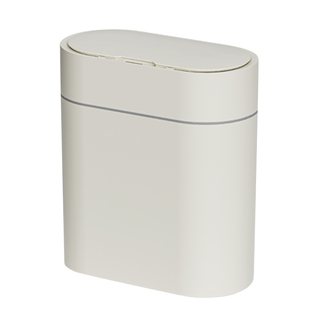 智能感应垃圾桶家用卫生间自动厕所带盖电动吸附铺袋夹缝2025新款