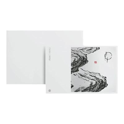 KP1021中式抽象图案迷你小贺卡