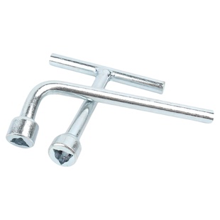 外三角头L型防盗螺丝专用钥匙路灯螺丝防偷扳手T型三角孔螺丝刀