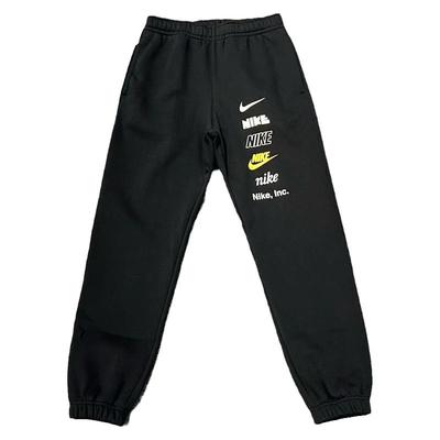 Nike耐克 男子冬季针织加绒保暖休闲收口长裤DX0796-010-063