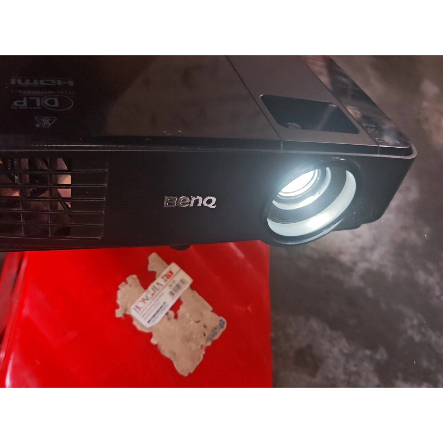 议价店结业Benq明基TS537投影仪高清DLP,成色如