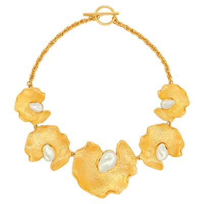 新款复古时尚夸张珍珠项链