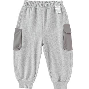 【balaOne】巴拉巴拉童装儿童长裤男女童2026新款春装宽松慢跑裤