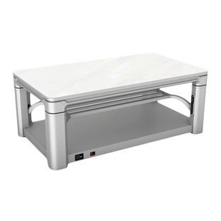 瑞奇2025新款电取暖桌客厅家用升降茶几一体烤火桌烤火炉电暖桌W1