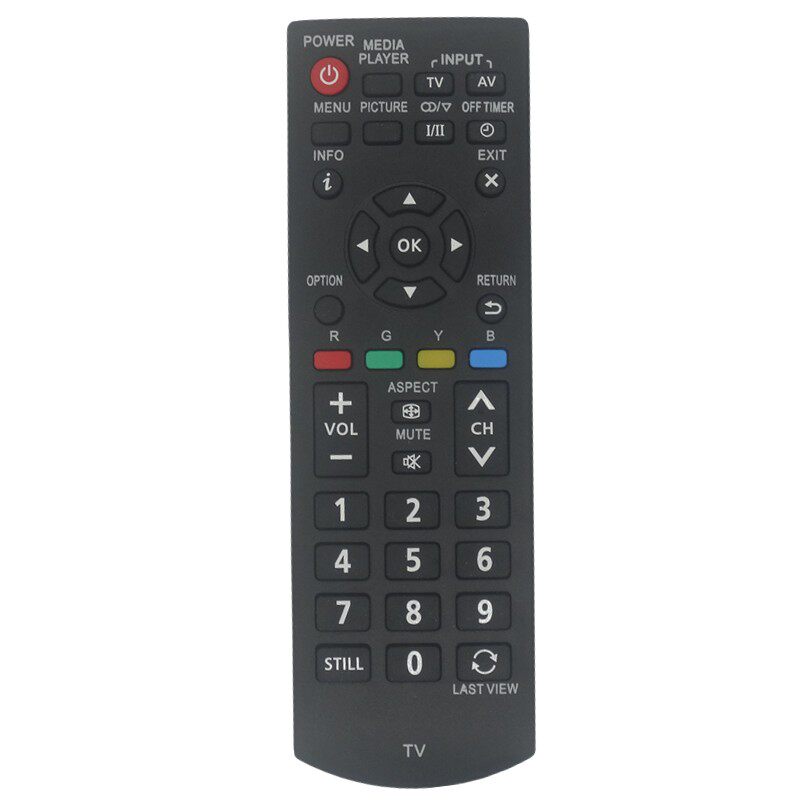 适用松下乐声电视机遥控器N2QAYB000823 兼用818 824 935 964 976