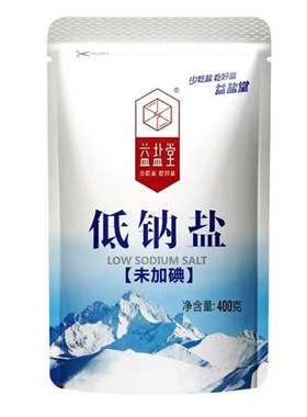 益盐堂未加碘低钠盐食用深井盐