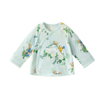 babycare宝宝小柔风半背衣新生儿长袖上衣婴幼儿爬服衣服春季新款
