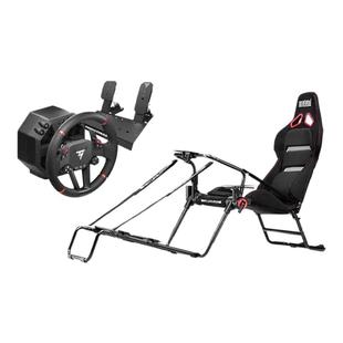 图马思特T598P直驱方向盘可折叠座椅支架套装 赛车模拟器支架适配图马斯特TGT2汽车驾驶GT7地平线5外设
