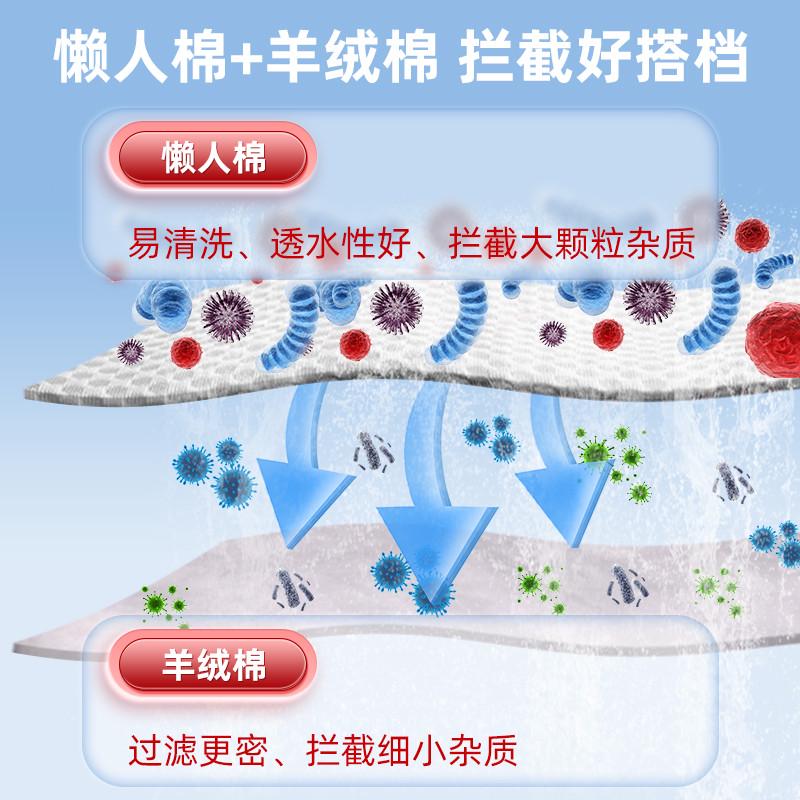 博特鱼缸过滤棉加厚高密度净水懒人棉红魔方生化棉羊绒棉过滤魔袋