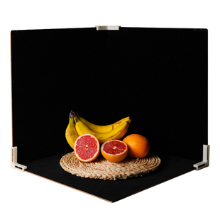 黑色吸光背景布植绒板桌面摄影直播不透光拍摄道具产品静物古风珠宝首饰布置造景美食蛋糕手办高级拍照背景板