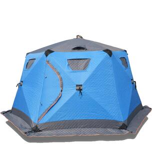 冬钓帐篷加棉加厚户外野营冰钓装备冬季保暖防寒防风钓鱼保温屋